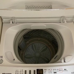 2021年購入　洗濯機【直接自宅取りに来る】