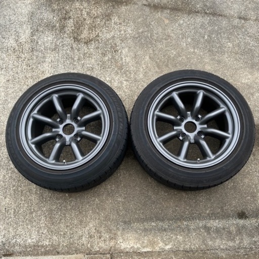 ワタナベホイール15インチ 在庫あり 即納】RS Watanabe R TYPE 15×8.5J -6 4H-114.3 新マグ