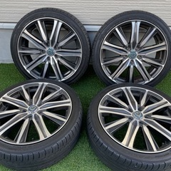 商談中　サマータイヤ　18インチ　ミニバンタイヤ　4本セット