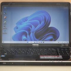 SSD240GB搭載WIN11Home64bit 東芝 Dynabook TX/66LBL Core-i3 /ﾒﾓﾘ4GB 