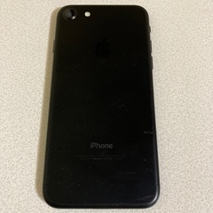 iPhone7 中古　ブラック