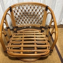 籐の椅子　