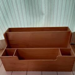 IKEAイケア　木製整理ボックス