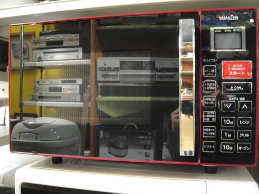 オーブンレンジ　YAMAZEN　山善　電子レンジ　MORーY165　キッチン家電　2016年製