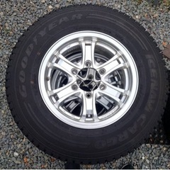 商談中】ハイエース スタッドレス 21年 キーラー ホイールセット