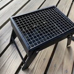 【中古】一人BBQコンロ＋炭