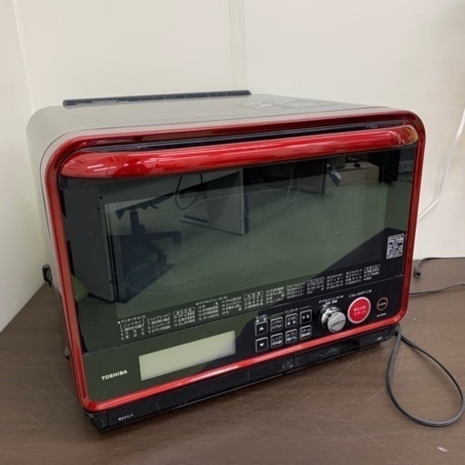 12/9 終 TOSHIBA 東芝 ER-JZ3000 過熱水蒸気オーブンレンジ 2016年製 電子レンジ 菊E