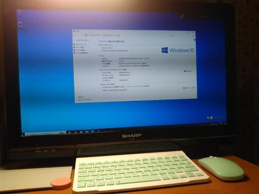 早い者勝ち‼️WINDOWS10 スティックPC 22インチモニター Bluetoothマウスキーボードセット