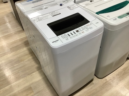 Hisense 洗濯機 HW–T45C 2020年製　入荷いたしました！