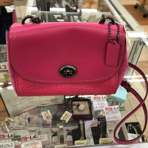 【ジモティ限定値下げ】COACH ショルダーバッグ 【リサイクルモールみっけ柏店】