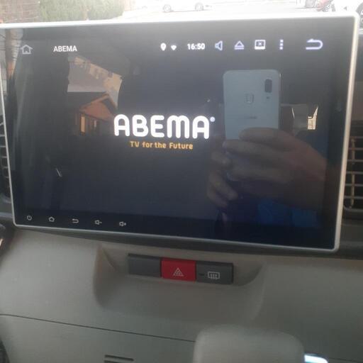 アウトレット 大画面10インチAndroidナビ YouTube視聴OK 