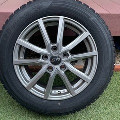 決定済】バリ山 スタッドレスホイールセット205/60R16 5穴 PCD114.3 + 