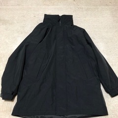 ユニクロ　防風パデッドコート　男女兼用Lサイズ　ブラック
