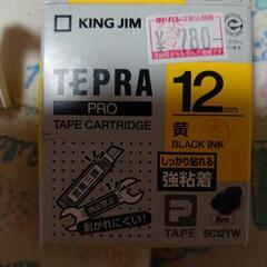 TEPRA PRO TAPE CARTRIDGE 12mm黄