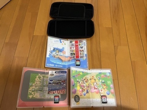 任天堂Switch本体、ソフト(3つ)、プロコン、Switch本体用ケース ニンテンドーswitch ソフト 3個 switch ケース 任天堂Switch本体