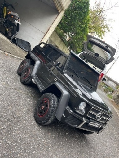 超希少！ベンツ、ゲレンデG63AMG6×6乗用ラジコンカー！めちゃ、でか！！