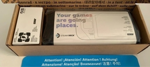 SteamDeck256Gモデル　未使用・未開封・新品