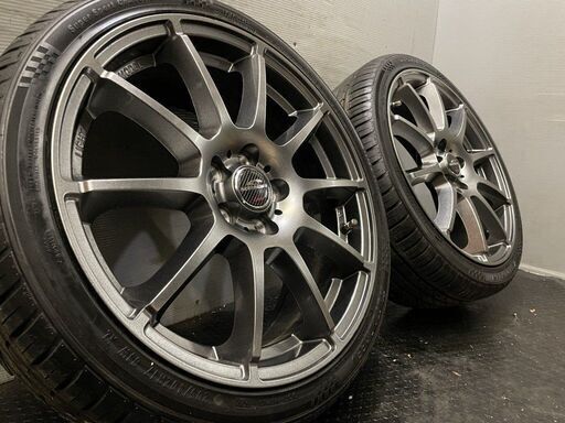 【AUTOGREEN 205/40ZR17】夏タイヤ 2本【A-TECH SCHNEIDER 17インチ 7J5HPCD100+48】18年 ...