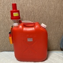 灯油ポリカンポンプ付ポリタンク18リットル（赤）
