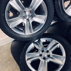 冬タイヤ 215/55R17 スバル純正アルミ付きスタッドレス 4本組