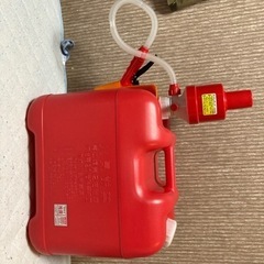 灯油ポリカンポンプ付ポリタンク20リットル（赤色）