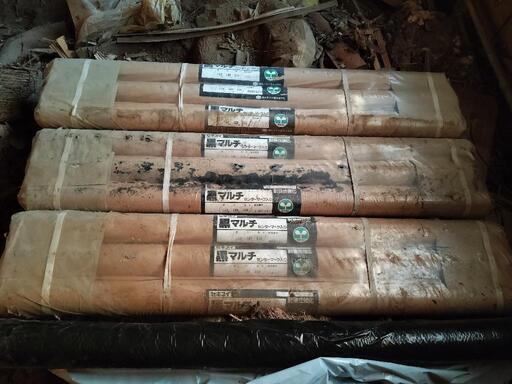 セキスイ 農業用黒マルチ ライン入り 黒 0.02ｍｍ×110ｃｍ×200ｍ
