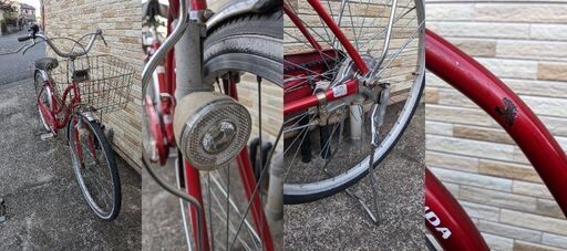 名古屋市内配達無料26インチシングルギア変速無シルバー走行