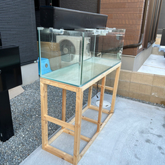 12月中限定❗️コトブキ 1200曲げガラス水槽❗️水槽台付きセット
