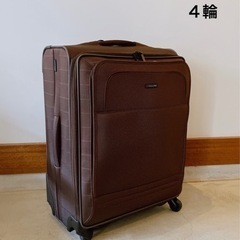 新品 大型 4輪 ソフト スーツケース 108L