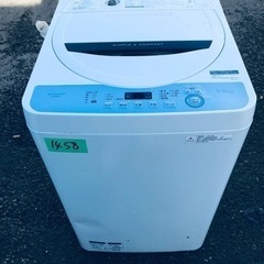 ✨2018年製✨1458番 シャープ✨電気洗濯機✨ES-G…