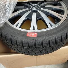 N-BOX純正品アルミホイル付きスタッドレスタイヤ