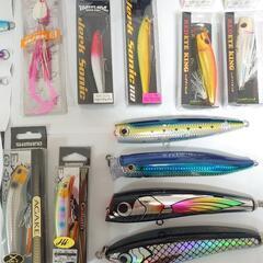 ルアー97点（新品17点）ボックス付き　10万円以上　処分につき出品