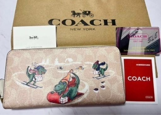 【新品未使用】コーチ/COACH 長財布