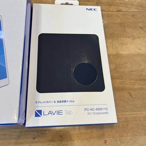 J2007 未開封未使用品! ★1ヶ月保証付★ NEC PC-TE508HAW タブレット LAVIE Tab E タブレットカバー付 J2007 未開封未使用品! ☆1ヶ月保証付☆ NEC PC-TE508HAW タブレット
