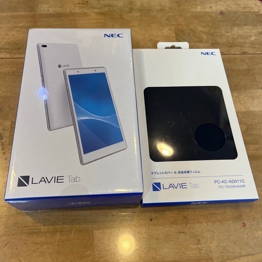 J2007 未開封未使用品! ★1ヶ月保証付★ NEC PC-TE508HAW タブレット LAVIE Tab E タブレットカバー付 J2007 未開封未使用品! ☆1ヶ月保証付☆ NEC PC-TE508HAW タブレット