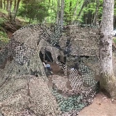 米軍払下  偽装網。カモフラージュネット。