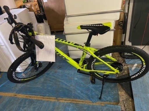 商談中 自転車 26インチ ANIMATOアニマート MTB ATTITUDE XCA200(アティテュード) マウンテンバイク シマノ21段変速 軽量アルミフレーム