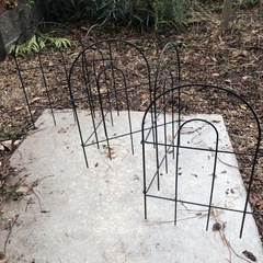 鉄製の花壇フェンス