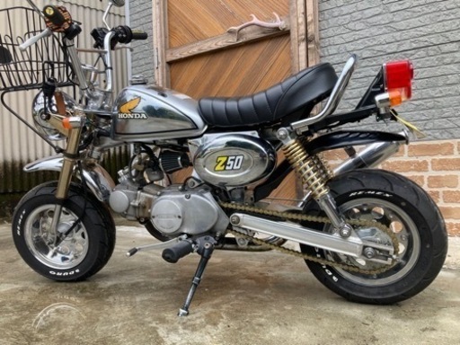 購入決まりました ホンダ シャリー ブロックタイヤ モンキー