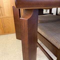 宇都宮でオシャレな家具を探すなら『オトワリバース！』カリモク karimoku ダイニングテーブルセット 5点セット ブラウン 中古品 送料購入後追加