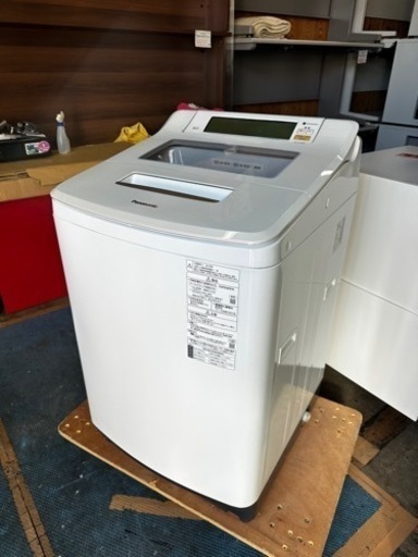 2019年　分解洗浄済み 8kg 洗濯機　エコナビ搭載　パナソニックNA-SJFA806