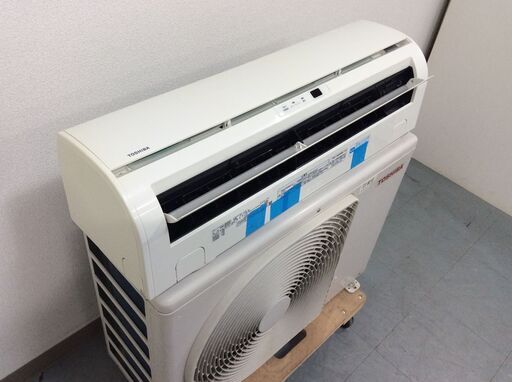 （7/15受渡済）YJT5752『安心30日間保証付』【TOSHIBA/東芝 10畳用エアコン】2016年製 RAS-2856V-W 家電 冷暖房 エアコン 壁掛型 100V