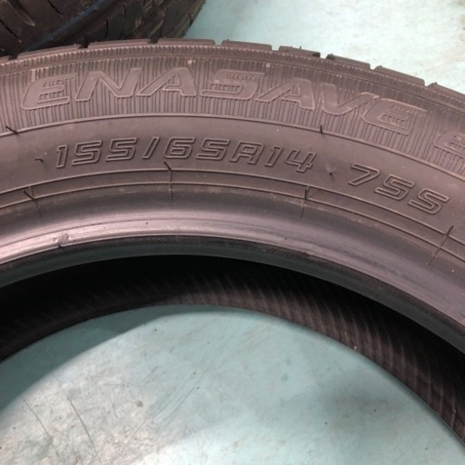 155/65R14 夏タイヤ 新車外し 3 決まりました