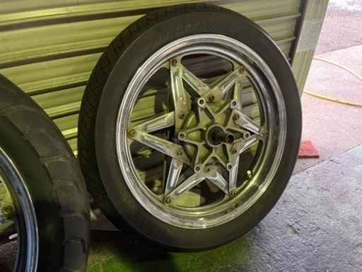 cbr400f メッキホイール