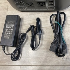 【値下げ】ポータブル電源　黄緑