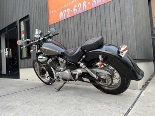 ☆18万円 ビラーゴ250 フロントインチアップ セル1 実働車 ヤマハ