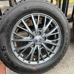 GOODYEAR ICENAVI6(3019-3519) 195/65R15 アルミホイール4本セット