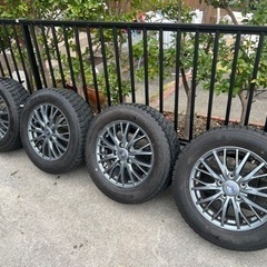 GOODYEAR ICENAVI6(3019-3519) 195/65R15 アルミホイール4本セット