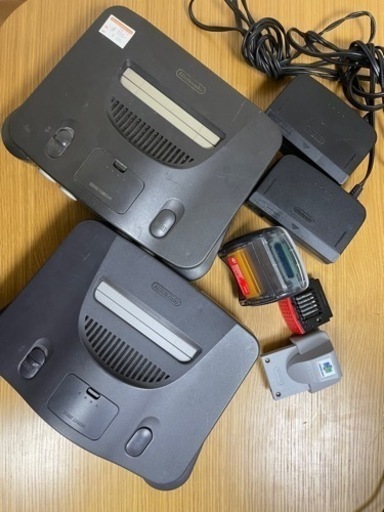ニンテンドー レトロ セット ジャンク レトロゲームセット。ジャンク（ケーブル、部品など足りない為