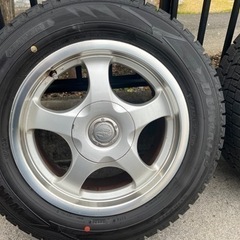 (VW)ﾀﾞﾝﾛｯﾌﾟWINTERMAX WIN02(4120) 195/65R15 アルミホイール